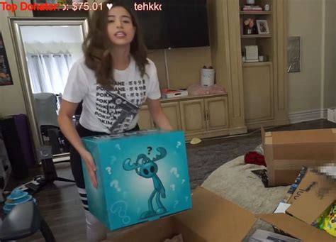 pokemaine leaked|Pokimane forgets about mirror during unboxing stream, promptly。